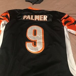 Reebok official team captain Carson Palmer number 9